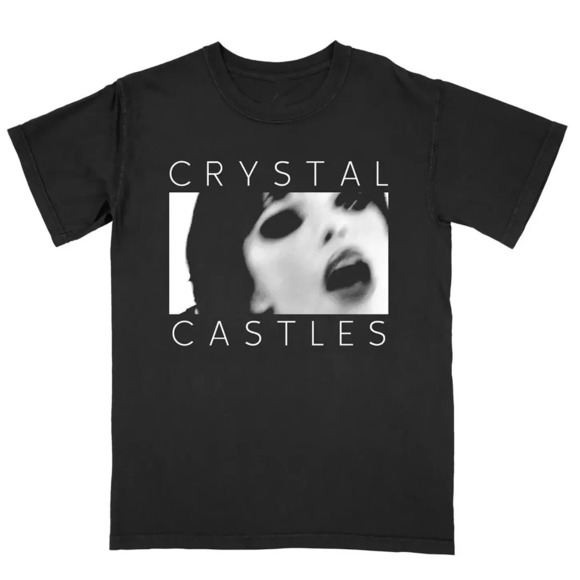 Tops - Crystal Castles Empathy Retro Electronic Band Music Unisex T-shirt